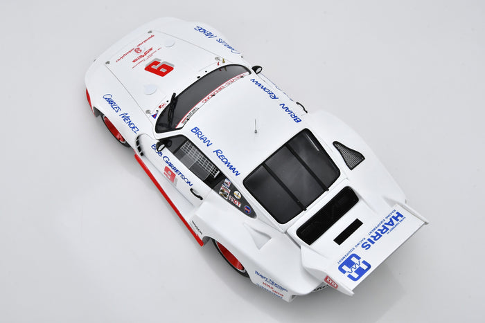 1:18 scale Porsche 935 (1978 Sebring 12 Hours Winner) by Spark | Overhead view