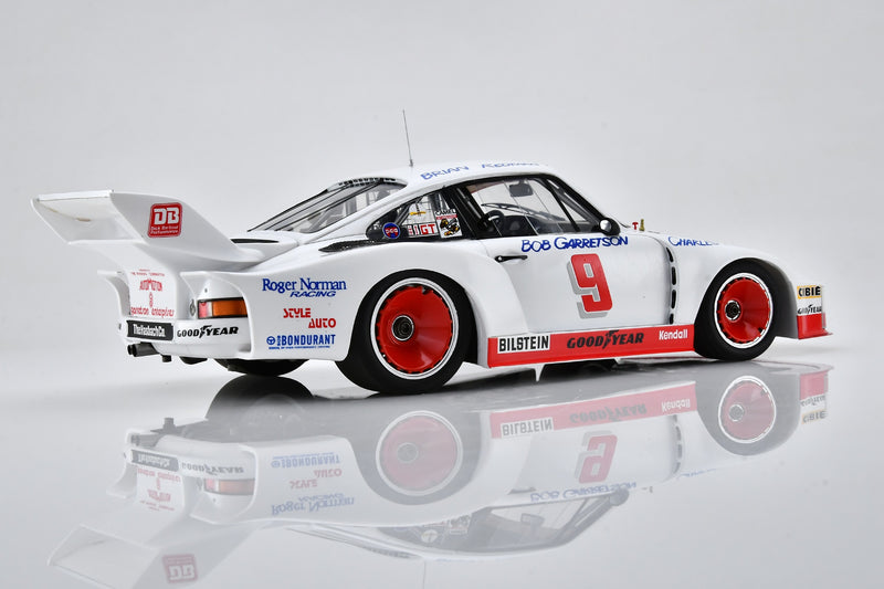 1:18 scale Porsche 935 (1978 Sebring 12 Hours Winner) by Spark | Right Rear Quarter view