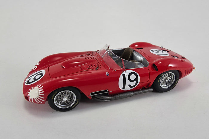 1:43 Scale Maserati 450S (1957 Sebring 12 Hours Winner) by Spark | Front Quarter