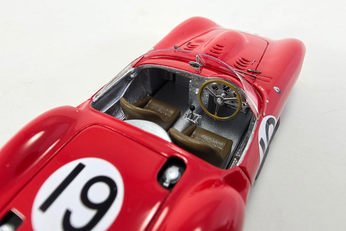 1:43 Scale Maserati 450S (1957 Sebring 12 Hours Winner) by Spark | Interior Detail