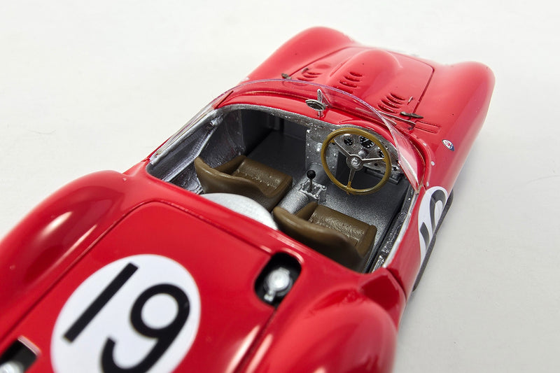 1:43 Scale Maserati 450S (1957 Sebring 12 Hours Winner) by Spark | Interior Detail