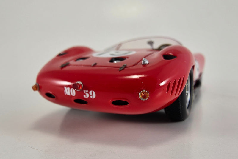 1:43 Scale Maserati 450S (1957 Sebring 12 Hours Winner) by Spark | Rear Detail