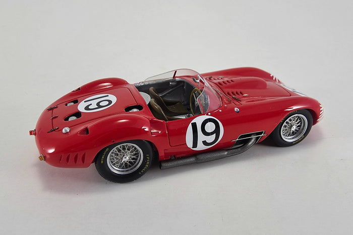 1:43 Scale Maserati 450S (1957 Sebring 12 Hours Winner) by Spark | Rear Quarter