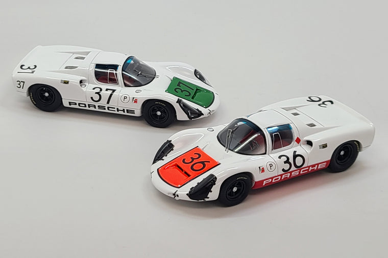 Porsche 910 (1967 Sebring 12 Hours) - 1:43 Scale Model Car by Spark