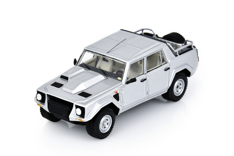 1:43 scale model Lamborghini LM002 (1986) by Spark | Front Quarter View