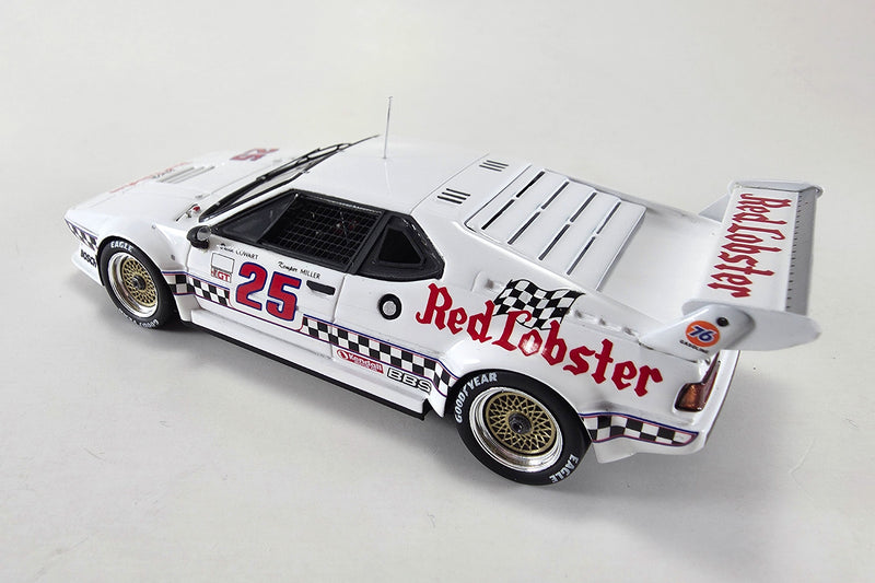 1:43 Scale BMW M1 (1981 IMSA GTO Champion) by Spark | Left Rear Quarter