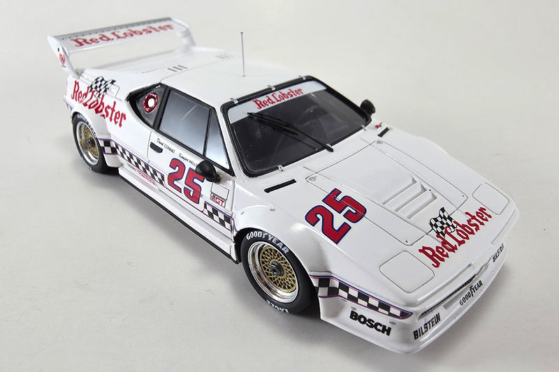 1:43 Scale BMW M1 (1981 IMSA GTO Champion) by Spark | Right Front Quarter