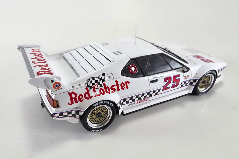 1:43 Scale BMW M1 (1981 IMSA GTO Champion) by Spark | Right Rear  Quarter