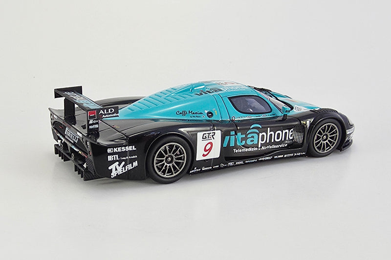 Maserati MC12 GT1 (2005 Spa 24 Hours Winner) | 1:43 Scale Model Car by Spark | Rear Quarter