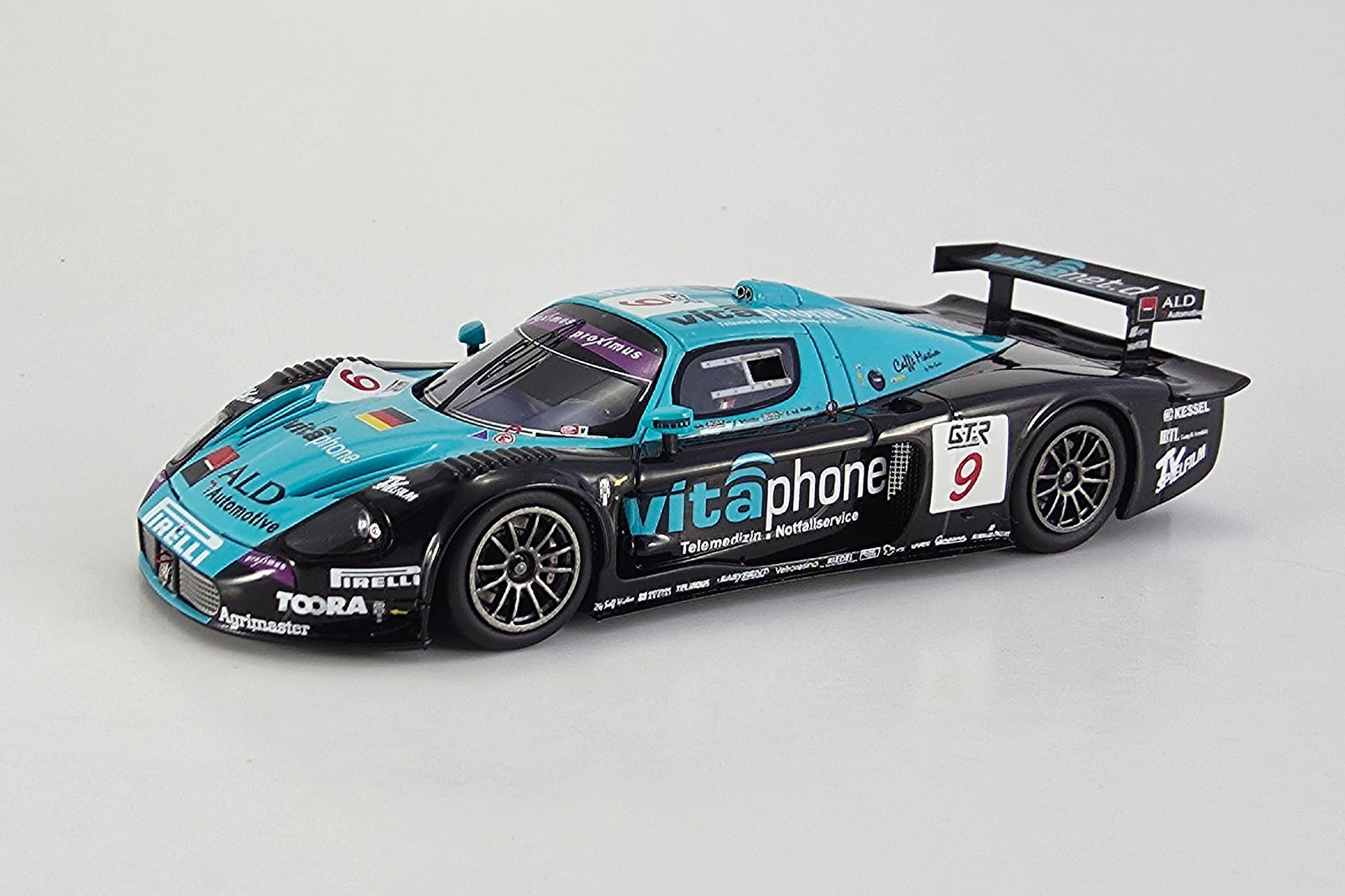 Modèle Réduit Maserati Mc12 Gt1 No.15 Jmb Racing 2nd 24h Spa 2005 A Bertolini K Wendlinger P Peter Modèle Réduit Maserati Mc12 Gt1 No.15 Jmb Racing 2nd 24h Spa 2005 A Bertolini K Wendlinger P Peter