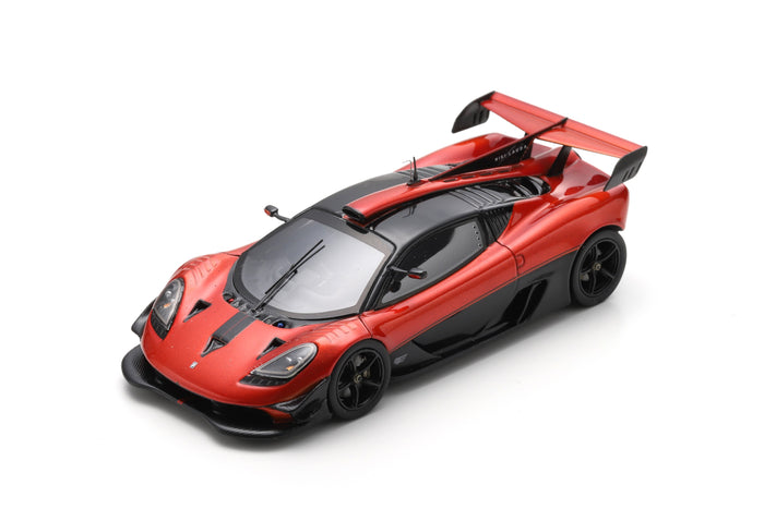 1:43 scale model Gordon Murray Automotive T.50s by Spark | Front Quarter View