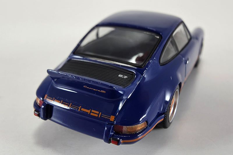 1:64 Scale Model Porsche 911 Carrera RS 2.7 (1973) by Spark | Rear Detail