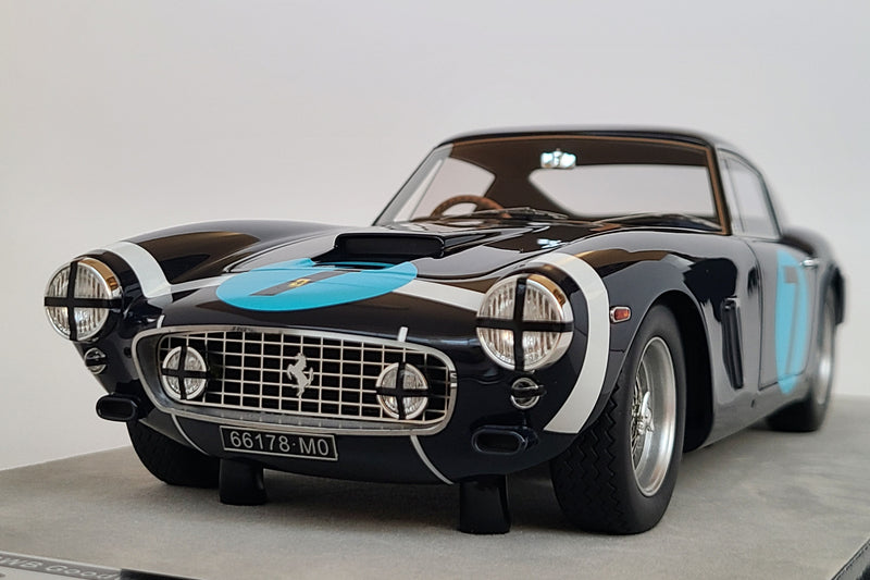 Ferrari 250GT SWB (1961 Goodwood Tourist Trophy) | 1:18 Scale Model Car by Tecnomodel | Front Detail