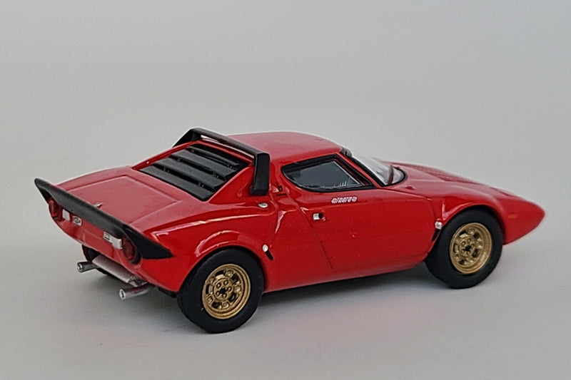 Lancia Stratos HF Stradale | 1:43 Scale Premium Diecast Car by Mini GT | Rear Quarter