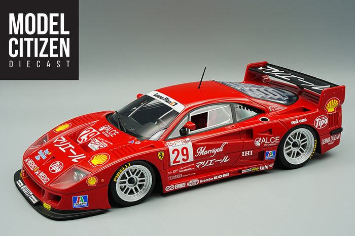 1:12 Scale Ferrari F40 LM (BPR Suzuka 1996) by Tecnomodel | Front Quarter