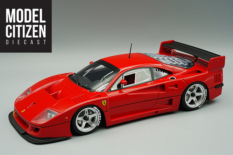 1:12 Scale Ferrari F40 LM (Presentation Version) by Tecnomodel | Front Quarter
