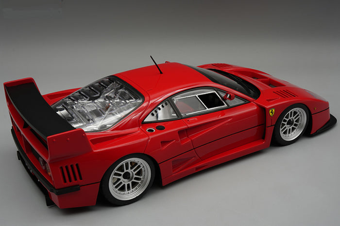 1:12 scale model Ferrari F40 LM by Tecnomodel | Rear Quarter View