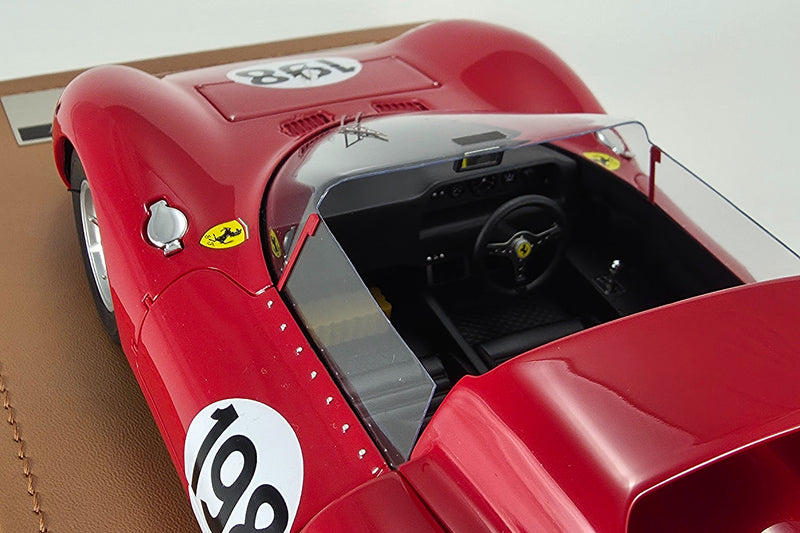 Ferrari 275P2 (1965 Targa Florio Winner) | 1:18 Scale Model Car by Tecnomodel | Cockpit Detail