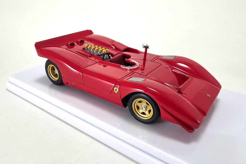1:43 scale Ferrari 612P Can Am (1969 Press Version) by Tecnomodel | Right Front Quarter