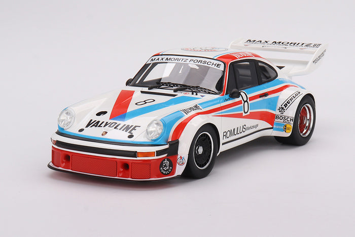 1:18 Scale Porsche 934/5 (Max Moritz Racing - 1977 Nurburgring 1000km) by TopSpeed | Front Quarter