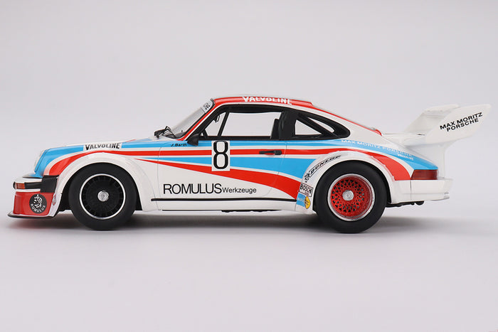 1:18 Scale Porsche 934/5 (Max Moritz Racing - 1977 Nurburgring 1000km) by TopSpeed | Side View