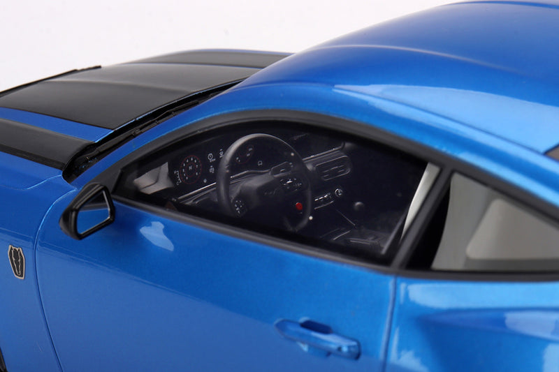 1:18 Scale Model Ford Mustang Dark Horse (2024) by TopSpeed | Interior Detail
