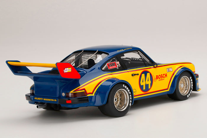 Porsche 934/5 (John Sisk Racing 1977 Mid-Ohio 3 Hrs) | 1:18 Scale Model Car by TopSpeed | Rear Quarter