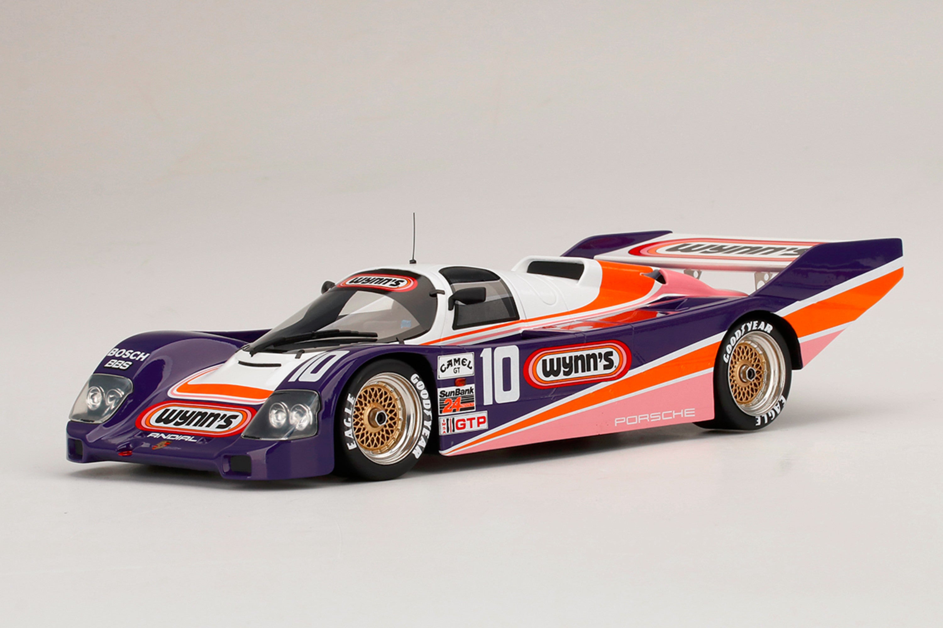 Porsche 962 (Hotchkis Racing, 1987 Daytona 24 Hours) - 1:18 Scale Model Car by TopSpeed | Front Quarter