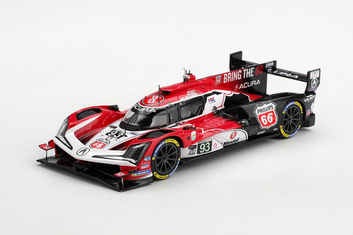1:43 scale model Acura ARX-06 (#93 Meyer Shank Racing 2026 Daytona 24 Hours) by TSM | Front Quarter View