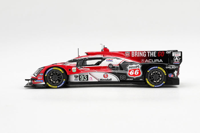 1:43 scale model Acura ARX-06 (#93 Meyer Shank Racing 2026 Daytona 24 Hours) by TSM | Side View