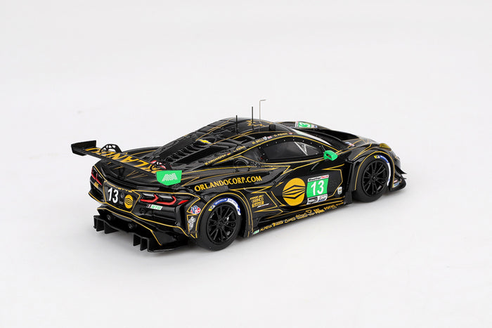 1:43 Scale Chevrolet Corvette Z06 GT3.R (2025 Rolex 24 GTD Winner) by TSM | Rear Quarter