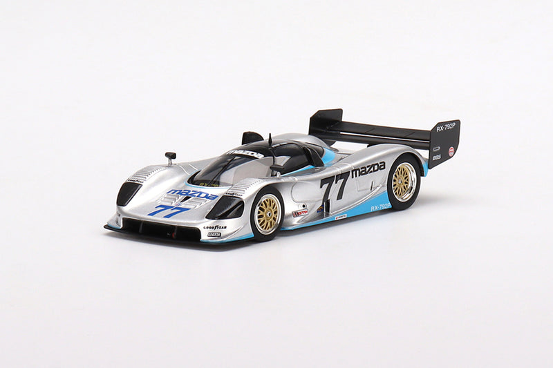 1:43 Scale Model Mazda RX-792P (1992 IMSA GTP Watkins Glen) by TSM | Front Quarter