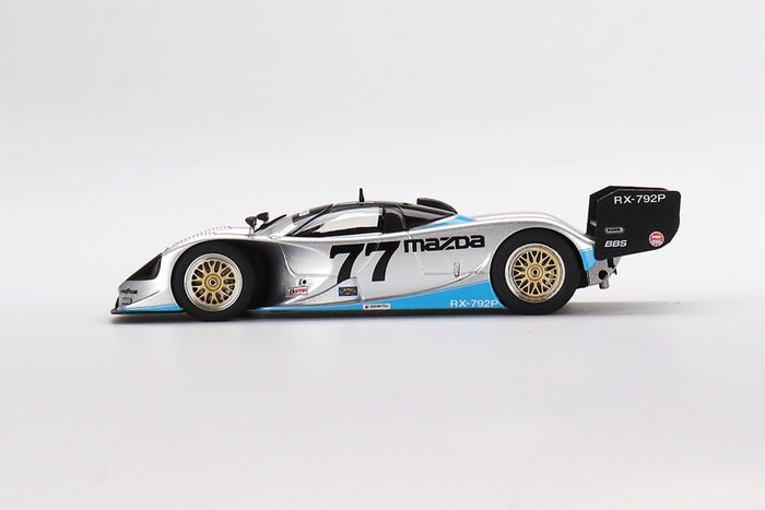 1:43 Scale Model Mazda RX-792P (1992 IMSA GTP Watkins Glen) by TSM | Side View