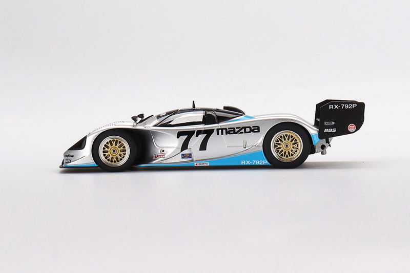 1:43 Scale Model Mazda RX-792P (1992 IMSA GTP Watkins Glen) by TSM | Side View