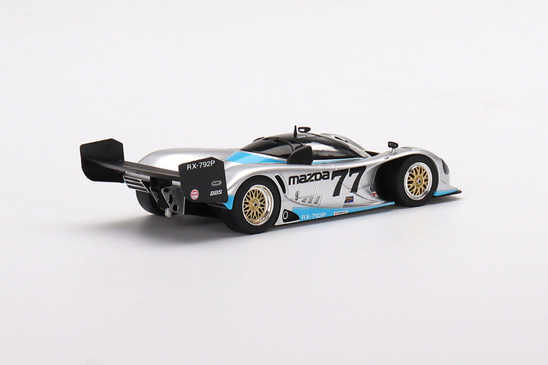 1:43 Scale Model Mazda RX-792P (1992 IMSA GTP Watkins Glen) by TSM | Rear Quarter