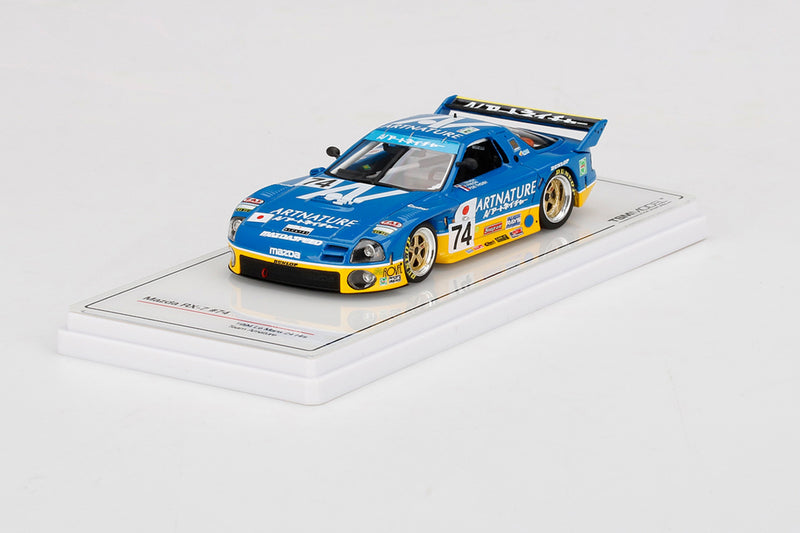 1:43 Scale Mazda RX-7 (Team Artnature, 1994 Le Mans) by TSM | Display Base