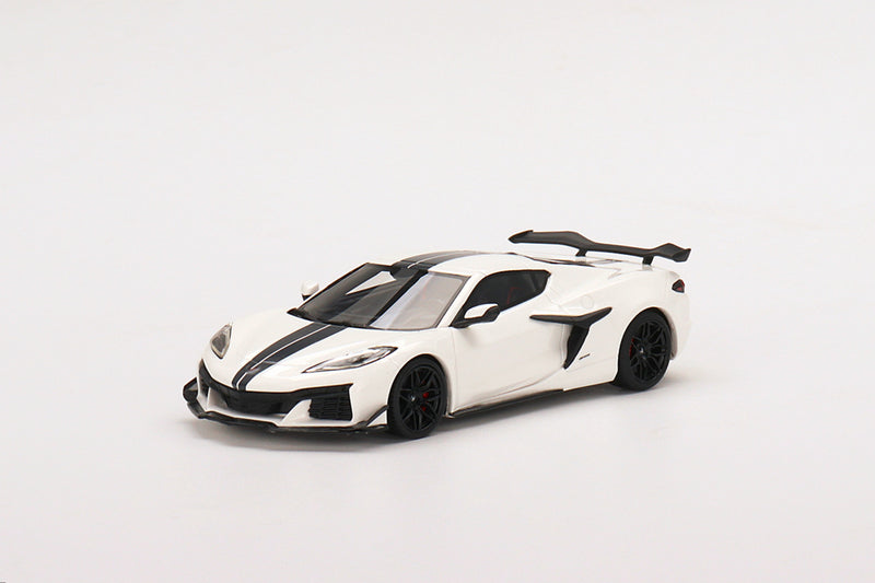 Chevrolet Corvette Z06 (2023) | 1:43 Scale Model Car by TSM | Front Quarter