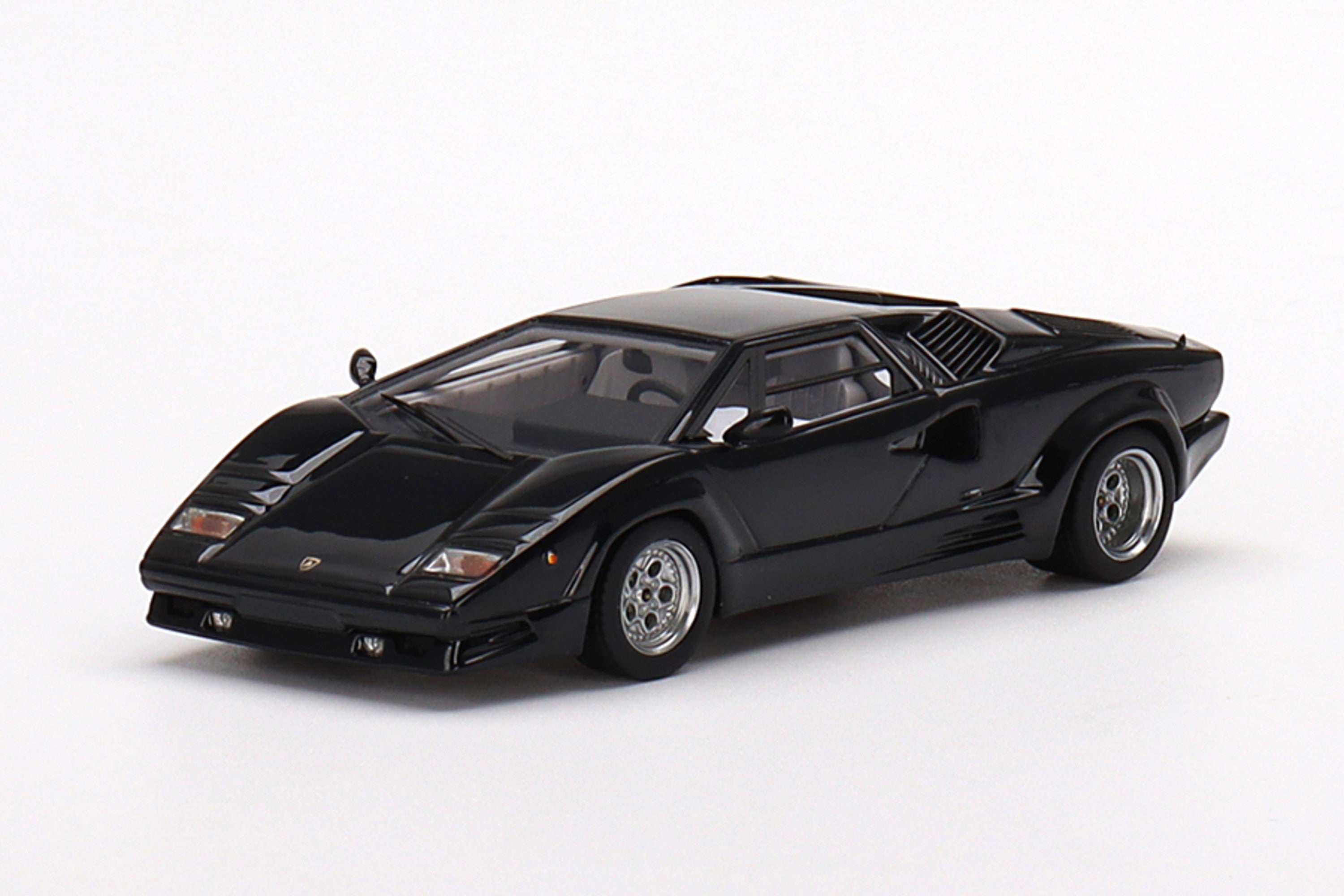 Lamborghini Countach 25th Anniversary | 1:43 Scale Model Car by TSM | Black Variant