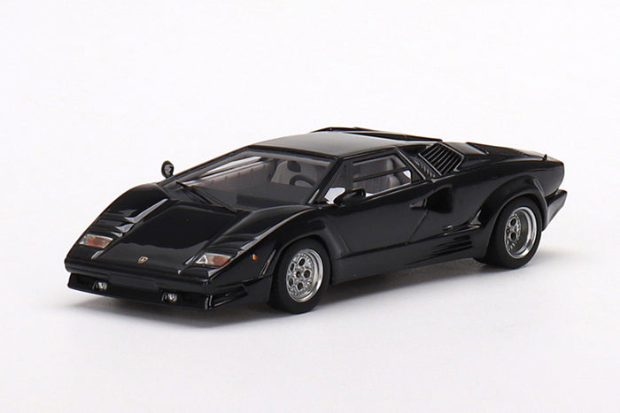 Lamborghini Countach 25th Anniversary | 1:43 Scale Model Car by TSM | Black Variant