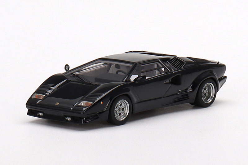 Lamborghini Countach 25th Anniversary | 1:43 Scale Model Car by TSM | Black Variant