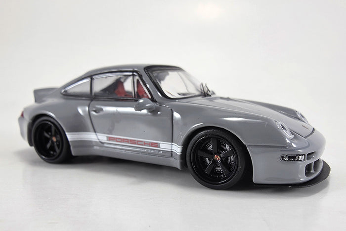 1:64 scale diecast Porsche 993 Remastered by Gunther Werks | Tarmac Works | Right Front Quarter