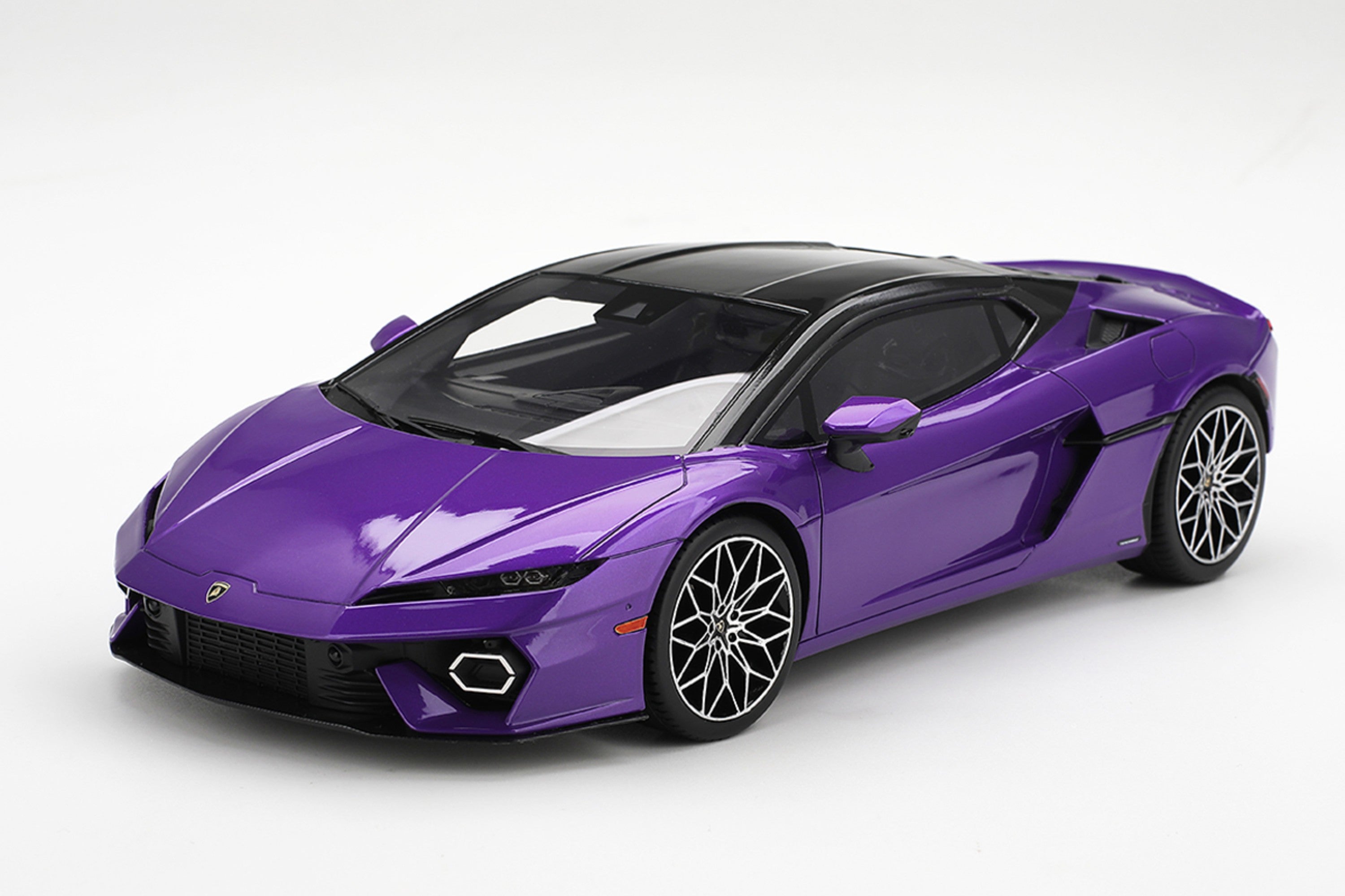 1:18 scale model Lamborghini Temerario by TopSpeed | Front Quarter View
