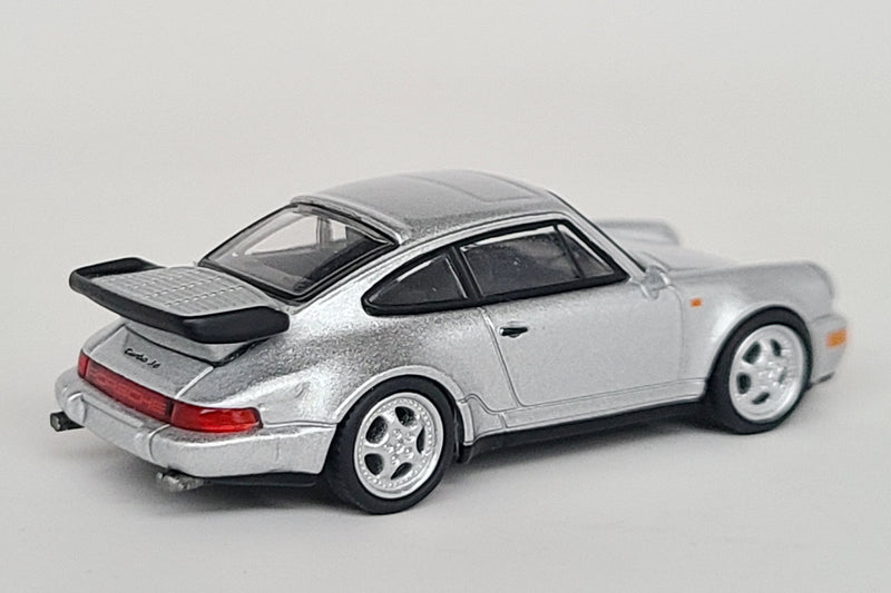 Porsche 911 Turbo 3.6 (964) | 1:64 Scale Premium Diecast Model Car by Schuco | Rear Quarter