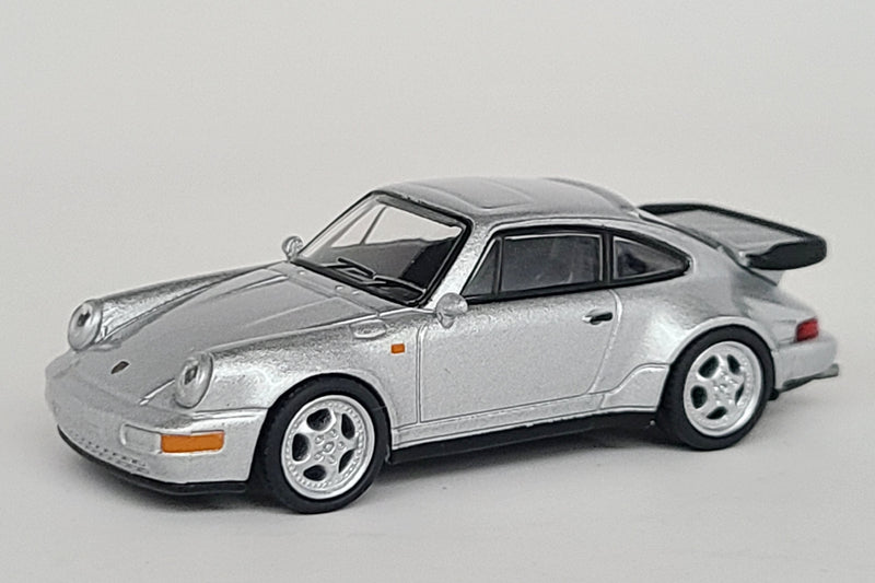 Porsche 911 Turbo 3.6 (964) | 1:64 Scale Premium Diecast Model Car by Schuco | Front Quarter