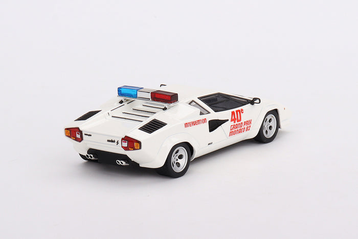 Lamborghini Countach (1982 Monaco GP Pace Car) | 1:43 Scale Model Car by TSM | Rear Quarter