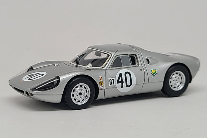 Porsche 904 GTS (1965 Sebring 12 Hours) | 1:43 Scale Model Car by Spark | Front Quarter