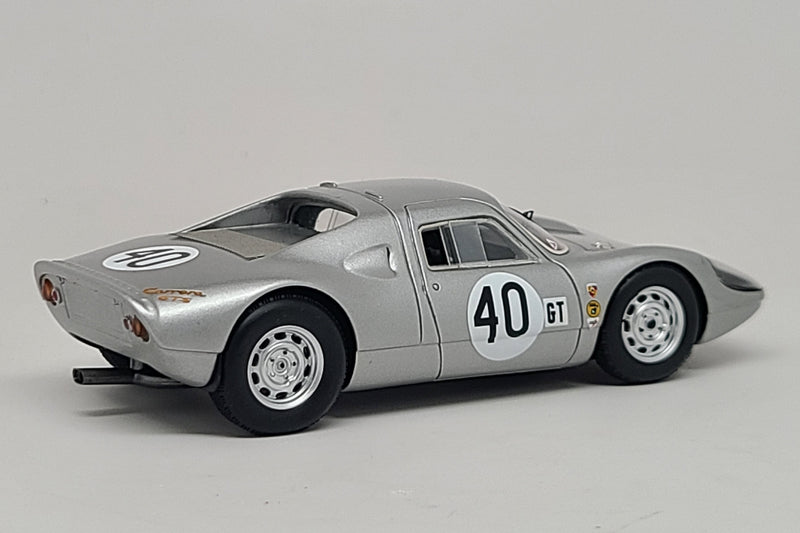 Porsche 904 GTS (1965 Sebring 12 Hours) | 1:43 Scale Model Car by Spark | Rear Quarter