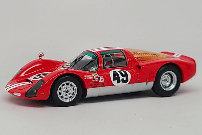 Porsche 906 (6th Place, 1966 Sebring) | 1:43 Scale Model Car by Spark | Front Quarter