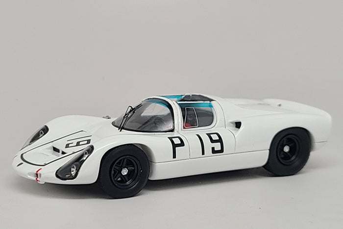 Porsche 910 (1967 Nurburgring 1000km) | 1:43 Scale Model Car by Spark | 2nd Place, Front Quarter