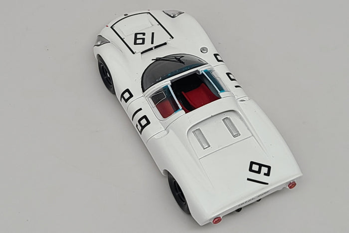 Porsche 910 (1967 Nurburgring 1000km) | 1:43 Scale Model Car by Spark | 2nd Place, Overhead View